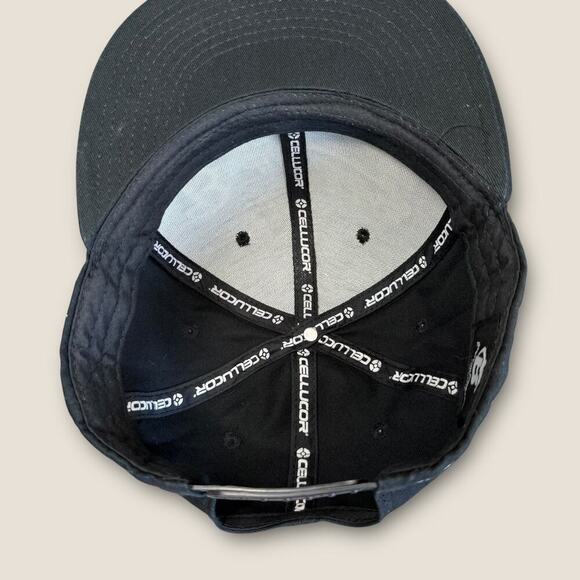 Bodybuilding.com Baseball Cap Hat Cellucor Adjust Snapback Men One Side Black - Picture 7 of 10
